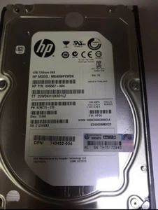 Fit HP 4TB SAS SC HDD 7.2K 6GB 3.5" 695842-001 695510-B21 695507-001 - Afbeelding 1 van 3