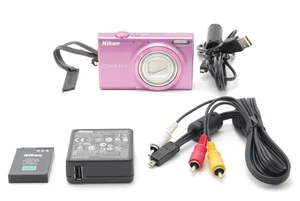 [NEUWERTIG] Nikon COOLPIX S6100 Gloss Pink 20.0MP 7x Kompakt Digitalkamera Japan - Bild 1 von 10