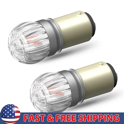 AUXITO BAY15D 1157 2357 2057 7528 Super Rojo LED Freno Tail Stop Light Bombillas 360D Foto 1 de 4