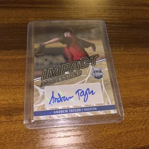 2023 Elite Extra Edition Baseball #II-ATY Andrew Taylor Impact Impressions Auto - Picture 1 of 2