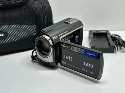 JVC GZ-MG465BE Camcorder 32x Opticalzoom HDD EVERIO, geprüft, Top! ⚡BLITZBEREIT⚡ - Bild 1 von 4