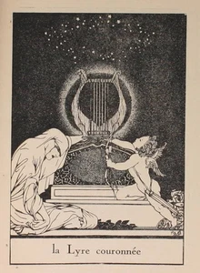 GUINLE - La lyre couronnée - Poètes honorés en 27 poèmes - 1924 - Picture 1 of 1