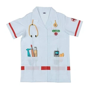 KLEIN - Blouse docteur en tissu avec motifs imprimés - Photo 1/2