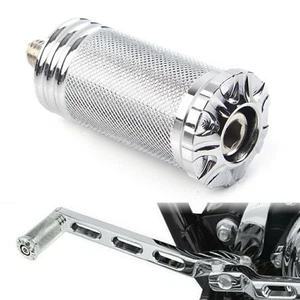Palanca de cambios palanca de cambios apta para Harley Sportster XL Softail Touring Dyna plateada - Imagen 1 de 7