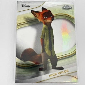 2025 Topps Chrome Disney Nick Wilde #167 rifrattore - Foto 1 di 2