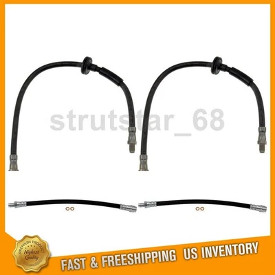 4 mangueras de freno delanteras traseras para Mercedes-Benz CL500 5,0 L Foto 1 de 4