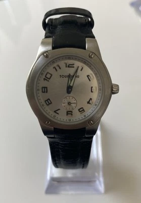 Vtg Tourneau Watch Gap Inc 5 Years Of Service Silver Bezel - Image 1 of 4