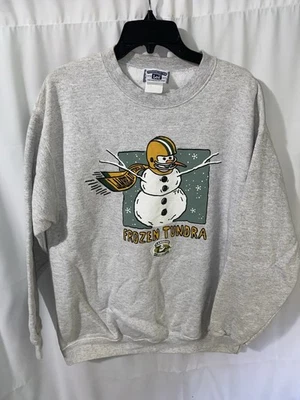 Sudadera De Colección Green Bay Packers Frozen Tundra Lambeau Field Cuello Redondo Grande Foto 1 de 4