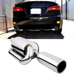 Punta de silenciador de escape de doble bucle de 2,5" a 4,0" para Lexus IS 200t IS250 IS300 IS350 - Imagen 1 de 17
