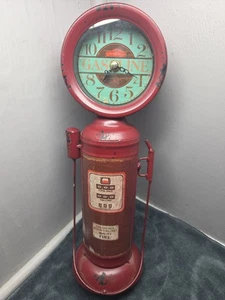 Moderne Retro Gaspump Tischuhr Spielzimmer Männerhöhle funktioniert  - Bild 1 von 8