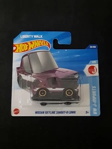 2025 Hot Wheels Nissan Skyline 2000GT-R LBWK Short Card - Picture 1 of 8