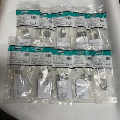 10 Pieces -  Panduit HTCT250-2-1, Tin Plated Copper H-Tap For Copper Wire Only - Image 1 of 4