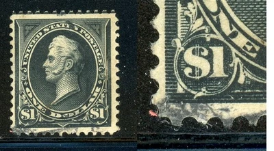 UNITED STATES 19th Century Selections: Scott #276A $1 Black TYPE II CV$200+ - Image 1 of 4