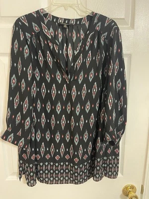 Blusa/camisa/top/túnica pulóver para mujer Dalia talla 1X multicolor Foto 1 de 4