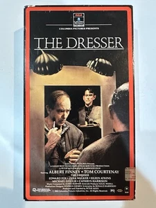 The Dresser VHS Drama Albert Finney RCA Columbia Side Loader Case 1984 - Imagen 1 de 7