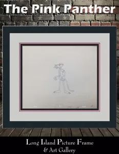 Pink Panther Model Sheet Drawing Custom Framed A3 - Picture 1 of 4