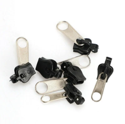 12x Universal Reißverschluss Reparatur Set Zipper Schieber Repair-Head-Ersatz . - Bild 1 von 4