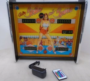 Bally Strikes & Spares Pinball Head LED Display light box - Picture 1 of 6