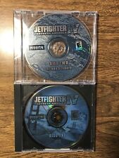 JETFIGHTER IV Mission Studios FORTRESS AMERICA PC Video Game Disc 1&2