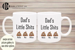 Regalo Festa del Papà - Piccole Merde Regalo Personalizzato per Papà/Papà/Novità Tazza - Foto 1 di 6