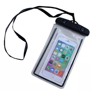 NEW WATERPROOF UNDERWATER PHONE CASE Dry Bags Pouch All Smartphones Universal - Picture 1 of 4