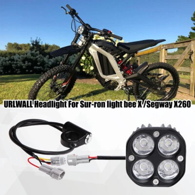 URLWALL Headlight Kit With Switch High Brightness Model For Surron Light Bee X - Image 1 of 4