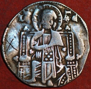 Italienische Staaten Grosso 1280-1289 Venedig Giovani Dandolo Silber - Bild 1 von 2