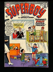 Superboy #133 VG+ 4.5 Superbaby's First Foster-Parents! DC Comics 1966 - Picture 1 of 2