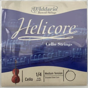 Daddario Helicore Cello 1/4 Single Strings - Medium Tension - Picture 1 of 7