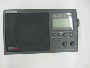 Vintage SANGEAN CC Radio Plus DX AM FM TV Weather Band receiver + Alert Plus CC - Picture 1 of 9