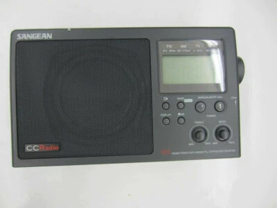 Vintage SANGEAN CC Radio Plus DX AM FM TV Weather Band receiver + Alert Plus CC - Image 1 of 4