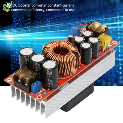 30A 1500W DC-DC Boost Converter Step Up Power Supply Module Constant Current - Imagen 1 de 4