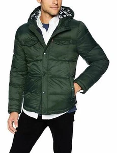 LEVI'S Hombre Abrigo de Rendimiento con Capucha Ultra Loft Amortiguador Chaqueta de Camionero 2XL - Imagen 1 de 4