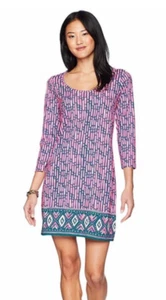 Lilly Pulitzer Beacon Mandevilla Slatehouse Stripe T-Shirt Cotton Dress XXS - Picture 1 of 5