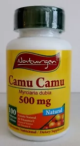 CAMU CAMU 500 MG 100% NATURAL (100 TABLETS ) (VITAMIN C) - Picture 1 of 1