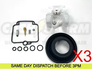 3 x Carburettor Carb Rebuild Repair Kit For Triumph Tiger 900 93-98 + Diaphragm - Picture 1 of 1