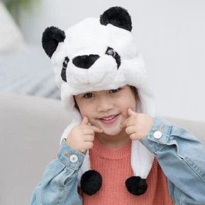 Halloween Animals Plush Adult Kids Lovely Hat Chinese Zodiac Cosplay Headgear - Picture 1 of 52