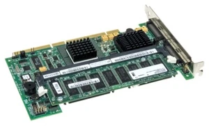 Controller Dell 0D9205 Perc4/DC Dual U320 SCSI 128MB PCIX Battery - Picture 1 of 2