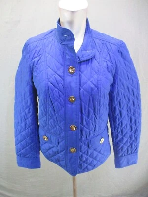 Charter Club Size S Womens Button Up High Neck Button Cuff Quilted Jacket 812 - Image 1 of 4