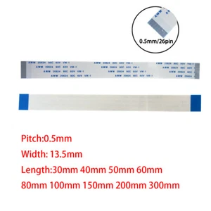 26Pin 0.5mm FFC FPC Flexible Flat Cable AWM VW-1 20624 80C 60V Connector Wire - Picture 1 of 6