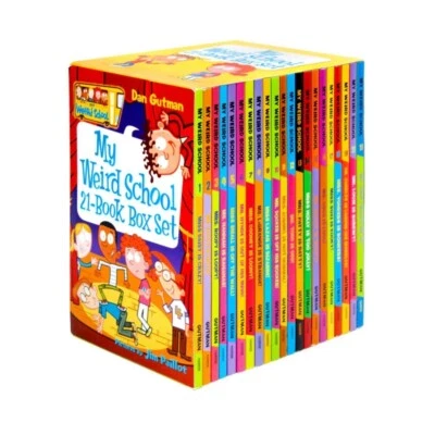 My Weird School 21 Books Box Set By Dan Gutman - Ages 6-10 - Paperbacka Foto 1 de 2