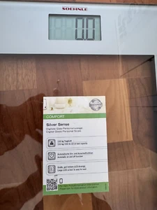 Como nuevo - Báscula Soehnle para todos hasta 150 kg pantalla XXL y mucho más - Imagen 1 de 3