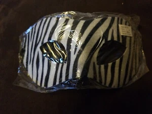 Mardi Gras Masquerade ZEBRA MASK-Venetian Victorian Dance Prom Costume Party NEW - Picture 1 of 12