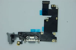 Port USB de Chargement Connecteur Dock Câble Flex, Mic pour iPhone 6 Plus Gris - Photo 1/2