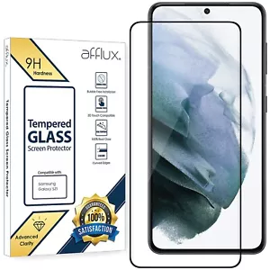 9H Tempered Glass Screen Protector Full Glue for Samsung Galaxy S21 5G (6.2'') - Picture 1 of 4