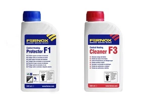 INIBITORE + DECAPPANTE PULIZIA IMPIANTO RISCALDAMENTO FERNOX F1 FERNOX F3 500 ML - Foto 1 di 1