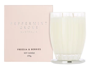 Freesia & Berries Soy Candle 370g | Home Fragrance | Peppermint Grove Aus - Picture 1 of 2