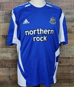 T-shirt maglia calcio Adidas Newcastle calcio vintage 2005-2006 taglia XL - Foto 1 di 7