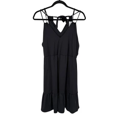 Tommy Bahama dress double strap cover up black size Small S - Image 1 of 4