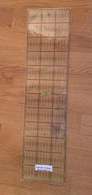 Patchwork-Quiltlineal (60x15 cm) Nählineal Schneidlineal - Bild 1 von 4